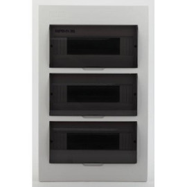 Бокс ЩРВ-П-36 мод. встраив. пластик IP41 SIMPLE NO-box_simple-plastic_36_flush ЭРА Б0041517