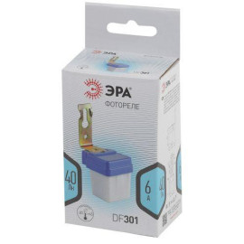 Датчик освещенности DF 301 фотореле сер. макс. нагрузка 1300В.А IP44 Эра Б0043804