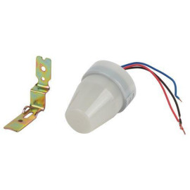 Датчик освещенности DF 302 фотореле сер. макс. нагрузка 2200В.А IP44 Эра Б0043805