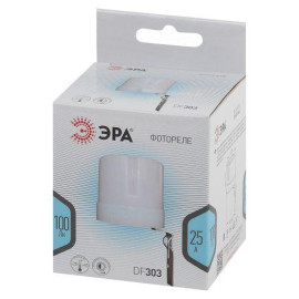 Датчик освещенности DF 303 фотореле сер. макс. нагрузка 5500В.А IP44 Эра Б0043806