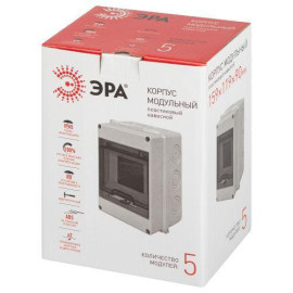 Корпус пластиковый КМПн-5 IP65 KMPN5_IP65 ЭРА Б0046404