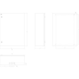 Корпус ЩМП-4-0 76 800х600х240 IP31 УХЛ3 NO_SIMPLE_STM_SHMP-4-0 IP31 метал. Эра Б0046706