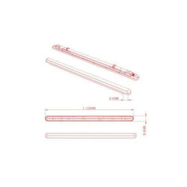 Светильник светодиодный SPP-201-0-65K-036 36Вт 6500К IP65 3420лм 1200мм линейный матов. Эра Б0047175