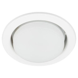 Светильник KL35 WH /1 (к) под лампу Gx53 220В 13Вт бел. Эра Б0048944