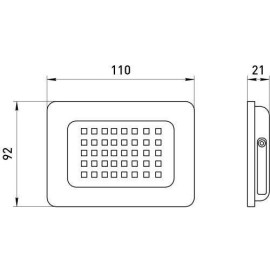 Прожектор светодиодный LPR-023-0-65K-030 30Вт 6500К 2400лм IP65 уличный Эра Б0052023