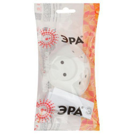 Разветвитель 3-м без заземл. 10А IP20 SPx-3-W бел. Эра Б0053481