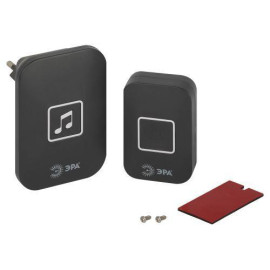 Звонок беспроводной С97 60 мелодий черн. Эра Б0054086