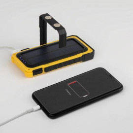 Фонарь аккумуляторный рабочий Практик RA-811 COB 15Вт powerbank солнечн. батарея магнит Эра Б0054472