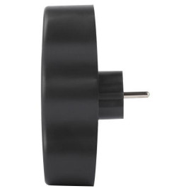 Разветвитель электрический SPx-3e-B на 3 розетки с заземл. 16А черн. Эра Б0059723