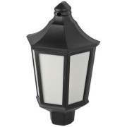 Светильник садово-парковый НБУ 06-60-003 Ника 60Вт черн. бел. основание матов. Эра Б0061158