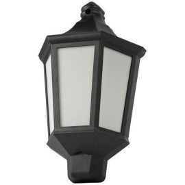 Светильник садово-парковый НБУ 06-60-003 Ника 60Вт черн. бел. основание матов. Эра Б0061158