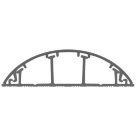Кабель-канал 70х16 L2000 напольный сер. RAL 7046 KK-70-16-FG Эра Б0061690