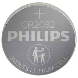 Элемент питания литиевый CR2032 (блист. 2шт) Philips Б0062716