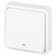 Выключатель Эксперт 11-1522-01 с подсветкой IP55 10АХ-250В СУ бел. Эра Б0063279