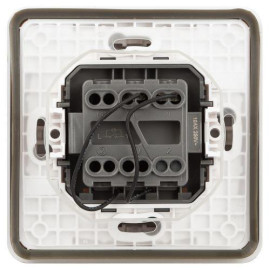 Выключатель Эксперт 11-1522-01 с подсветкой IP55 10АХ-250В СУ бел. Эра Б0063279