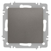 Переключатель 1-кл. СП Accent 6-103-09 10А IP20 250В AL/CU титан Intro Б0063451