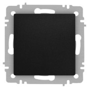 Выключатель 1-кл. СП Accent 6-101-05 10А IP20 250В AL/CU антрацит Intro Б0063458