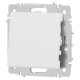 Выключатель 1-кл. СП Accent 6-101-01М 10А IP20 250В AL/CU бел. матов. Intro Б0063468