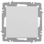 Выключатель 1-кл. СП Accent 6-101-01 10А IP20 250В AL/CU бел. Intro Б0063469