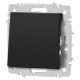 Переключатель 1-кл. СП Accent 6-103-05 10А IP20 250В AL/CU антрацит Intro Б0063470