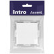 Переключатель 1-кл. СП Accent 6-103-01М 10А IP20 250В AL/CU бел. матов. Intro Б0063476