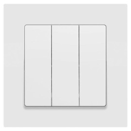 Выключатель 3-кл. СП Accent 6-106-01М 10А IP20 250В AL/CU бел. матов. Intro Б0063532