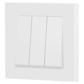 Выключатель 3-кл. СП Accent 6-106-01М 10А IP20 250В AL/CU бел. матов. Intro Б0063532