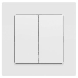 Переключатель 2-кл. СП Accent 6-107-01М 10А IP20 250В AL/CU бел. матов. Intro Б0063556