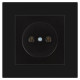 Розетка 1-м СП Accent 6-201-05 16А IP20 250В 2P антрацит Intro Б0063665