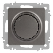 Светорегулятор поворотный СП Accent 6-401-09 600Вт 230В IP20 титан Intro Б0063685