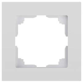 Рамка 1-м СП Accent 6-501-01 бел. Intro Б0063724