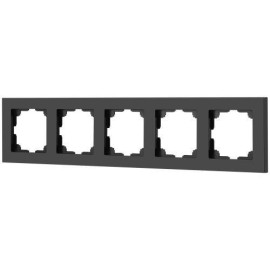Рамка 5-м СП Accent 6-505-05 антрацит Intro Б0063728