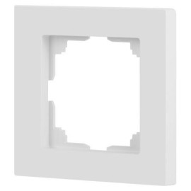 Рамка 1-м СП Accent 6-501-01М бел. матов. Intro Б0063730