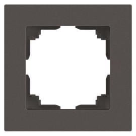 Рамка 1-м СП Accent 6-501-09 титан Intro Б0063769