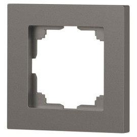 Рамка 1-м СП Accent 6-501-09 титан Intro Б0063769
