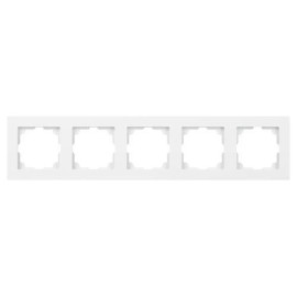 Рамка 5-м СП Accent 6-505-01 бел. Intro Б0063775