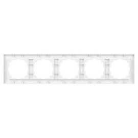 Рамка 5-м СП Accent 6-505-01 бел. Intro Б0063775
