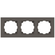 Рамка 3-м СП Accent 6-503-09 титан Intro Б0063793