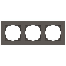 Рамка 3-м СП Accent 6-503-09 титан Intro Б0063793