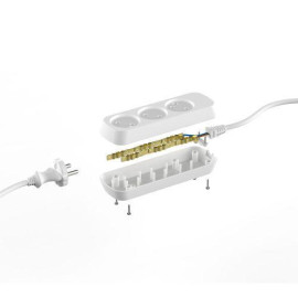 Удлинитель 3х7м без заземл. ПВС 2х1 UDL-10-370 Greenline Эра Б0065031