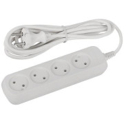 Удлинитель 4х3м без заземл. ПВС 2х0.75 UDL-10-430 Greenline Эра Б0065050