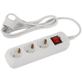 Удлинитель 3х1.5м с заземл. с выкл. ПВС 3х0.75 UDL-10-315-ES Greenline Эра Б0065051