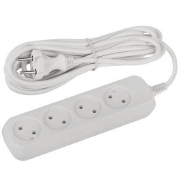 Удлинитель 4х5м без заземл. ПВС 2х0.75 UDL-10-450 Greenline Эра Б0065063