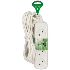 Удлинитель 4х5м без заземл. ПВС 2х0.75 UDL-10-450 Greenline Эра Б0065063