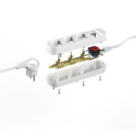 Удлинитель 3х1.5м с заземл. с выкл. ПВС 3х1 UDL-16-315-ES Greenline Эра Б0065078