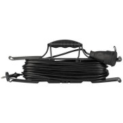 Удлинитель-шнур на рамке 1х20м без заземл. ПВС 2х0.75 GREEN LINE FR-6-20m Эра Б0065100