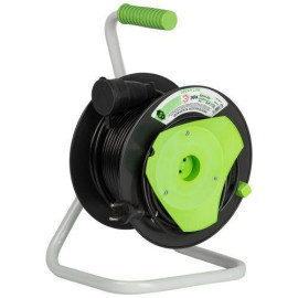 Удлинитель на пластик. катушке 1х40м без заземл. GAZ-2x1-40m Greenline ПВС 2х1 Эра Б0065109