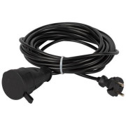 Удлинитель-шнур 1х10м без заземл. ПВС 2х0.75 GREEN LINE BUH-6-10m Эра Б0065112