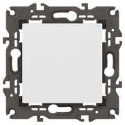 Выключатель Elegance 14-1101-01М 250В 10АХ матов. бел. Эра Б0065780