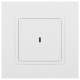 Выключатель Elegance 14-1102-01М 250В 10АХ с подсветкой матов. бел. Эра Б0065783